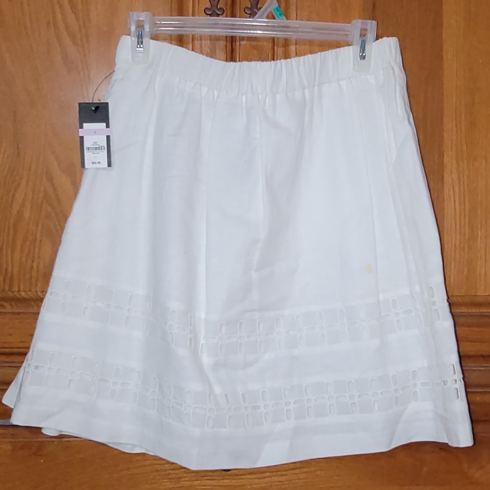 White skirt